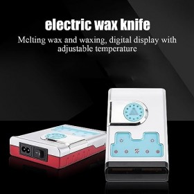 RKXKJ Cire Électrique pour Instruments De Laboratoire Dentaire, Machine À Couteau À Découper, Réglage De La Température, Fonc