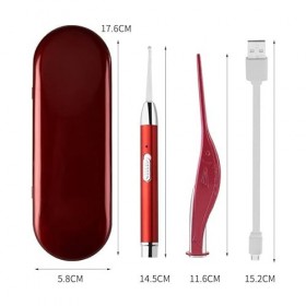 TKFDC LED Flash Light Ear Pickers Pickers Retail Rasage et Épilation