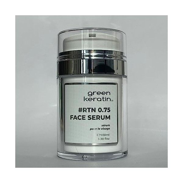 Green Keratin - NOUVEAU RTN PRO 0.75% Nano Rétinol Encapsulé Sérum de Nuit pour le visage - 100ml Crème Jour et Nuit