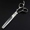 Ciseaux de cheveux professionnels ciseaux de coiffeur ciseaux de coupe de cheveux Inox original 6.0 pouces, ToothCut6Inch K 