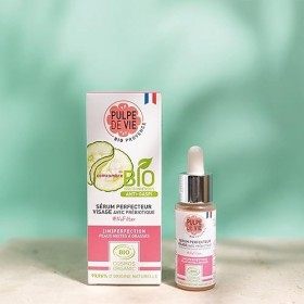 PULPE DE VIE " NoFilter" Sérum Visage Perfecteur 30 ml, 100% recyclable, à base de fruits, cosmétique antigaspi bio, Upcyclin...