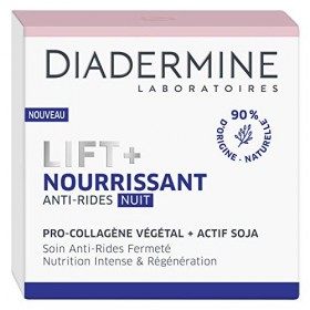 Diadermine - Lift+ - Nourrissant - Crème de Nuit Anti-Rides Ultra Fermeté - 50 ml