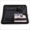 Ciseaux De Coiffure Professionnels, Rasoir Coiffeur Ciseaux Kit Coiffure Coiffeur Coiffeur Homme, A, Coupe Plate 5,5 Pouces