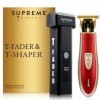 Suprême TRIMMER Tondeuse professionnelle pour homme Tondeuse moustache voyage barbe rasoir sans fil pour homme – ST5220 T-Sha