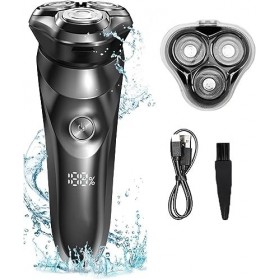 LEONYS Rasoirs électriques for Hommes Chauves, Rasoir électrique for Hommes, Rasoir électrique for Hommes, Tondeuse à Barbe, 