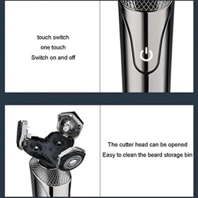 GATASE Rasoir électrique Intelligent Plein de Corps Rasoir Rechargeable