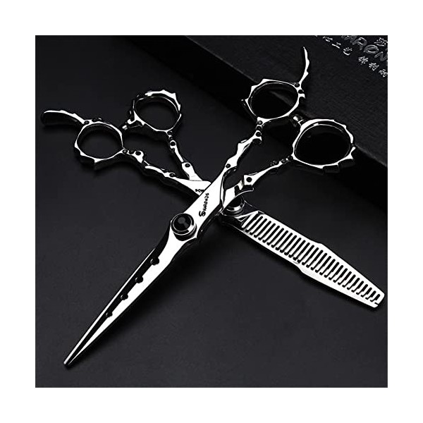 leybold Ciseaux De Coiffure Set, Ciseaux De Coiffure Professionnels De 6,0 Pouces Ensemble De Ciseaux De Coiffure Professionn