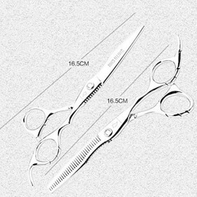 Ciseaux de Coupe de Cheveux de personnalité, vis de Tension de réglage 100% Acier Inoxydable, Ciseaux de Coiffure Professionn...