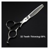 DYTWXG Ciseaux de Coiffeur, Ciseaux de Coiffure, Outils pour Salons de Coiffure, Ciseaux clairsemés de 6,0 Pouces, cisailles 