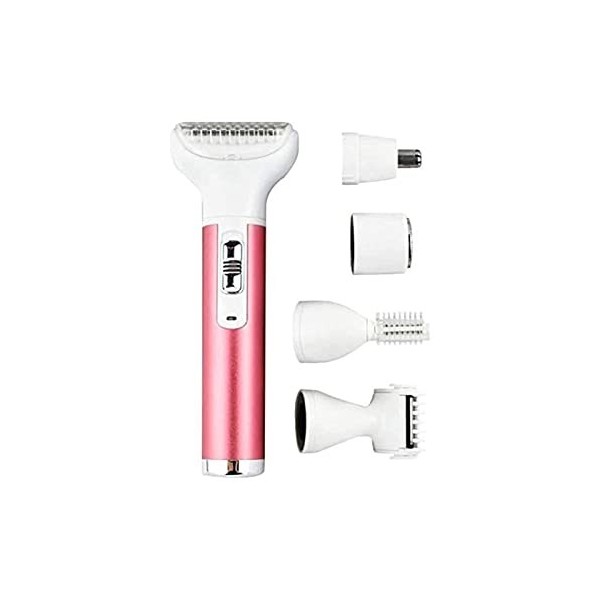 XYLXJ Épilateur électrique 4 en 1 pour sourcils, sourcils, lèvres, nez, visage - Rasoir multifonction pour femme et homme