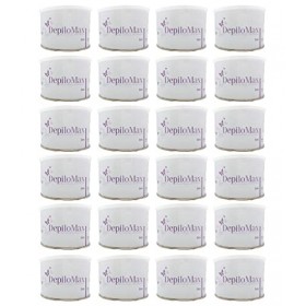 BeautyfulCenter | Purewax | 24 Pots 400 ml de Cires dépilation couleur VERT