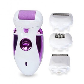 NCRD Épilateur, épilation aux Femmes, Rasoir et Trimmer, Rechargeable, sans Fil, Humide et sèche, chasseuse électrique multif