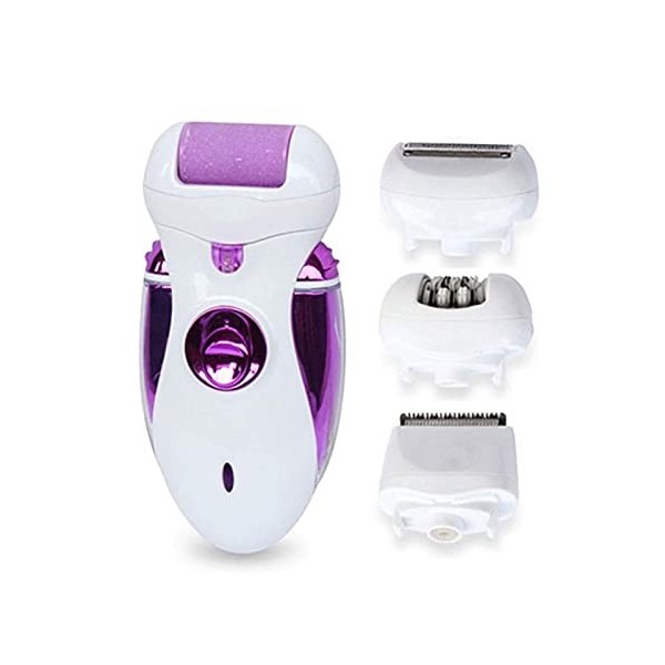 NCRD Épilateur, épilation aux Femmes, Rasoir et Trimmer, Rechargeable, sans Fil, Humide et sèche, chasseuse électrique multif