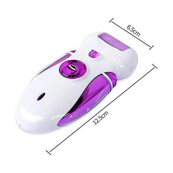 NCRD Épilateur, épilation aux Femmes, Rasoir et Trimmer, Rechargeable, sans Fil, Humide et sèche, chasseuse électrique multif