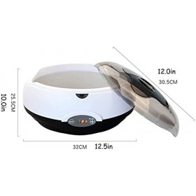XIXIDIAN Machine à Cire de Paraffine for la Main et Les Pieds,War de Cire Warrière de Cire Chauffage Rapide,280 0ml Pot de Ci