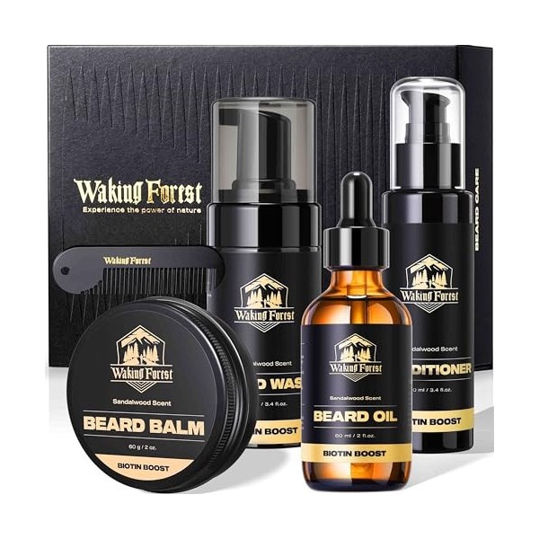 Waking Forest Kit de culture de barbe biotine