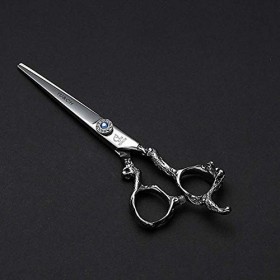 Ciseaux de barbier Professionnels à Motif de Dragon 5,5 Pouces, Ensemble de 6 Pouces Rasage et Épilation