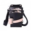 SMSOM Holster de la Poche à Ciseaux avec Ceinture pour coiffeurs, Salon Ciseaux Ciseaux Ciseaux Ciseaux Cisaillement Coiffeur