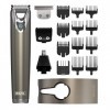 Wahl Tondeuse à barbe et barbe en acier inoxydable 9 en 1 pour homme, coupe de cheveux, nez et oreilles, kit de toilettage po