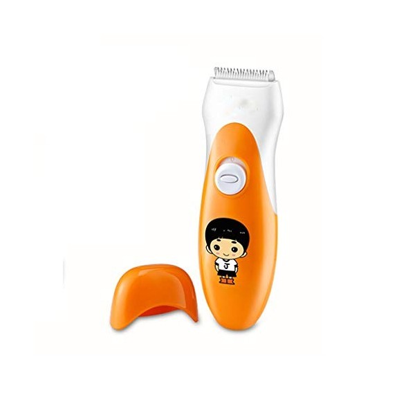 OUSIKA Tondeuse à cheveux for enfants Tondeuse électrique à verrouillage de sécurité ultra-silencieux rechargeable for la cou