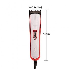 LIRUXUN Tondeuse électrique hommes Corded Haircut Kit Barbe Tondeuse professionnel salon de coiffure coupe de cheveux machine