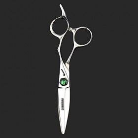 Ciseaux pour Animaux de Compagnie 40,64 Pouces argentés à la Main Ciseaux à Cheveux 440c Coupe de Texture du Coiffeur Rasage ...