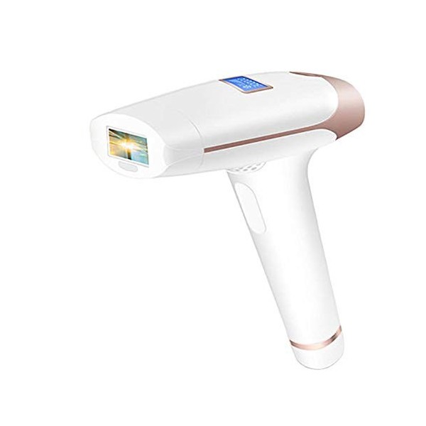 HIZQ Epilateur Lumière Pulsée,300,000 Flashs IPL Epilation Definitive,2 Modes 5 Niveaux Dnergie Epilateur Electrique pour Hom