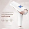 HIZQ Epilateur Lumière Pulsée,300,000 Flashs IPL Epilation Definitive,2 Modes 5 Niveaux Dnergie Epilateur Electrique pour Hom