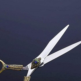 Ciseaux de coiffure pour animaux de compagnie 20 3 cm rouges barbiers de salon ou usage domestique Rasage et Épilation