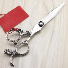 ciseaux de coiffeur Ciseaux de coupe de cheveux, 5,5 pouces professionnel Japon 440c acier Ciseaux de cheveux dange coupe sa
