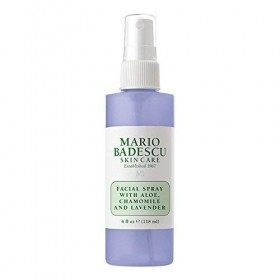 Mario Badescu Spritz Mist and Glow Facial Spray Collection, 3 Piece Set - Lavender, Cucumber, Rose