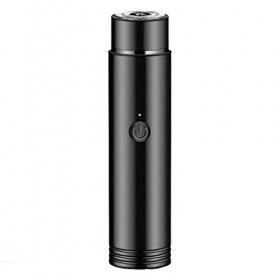 ARTSZY Rasoir électrique, Mini Rasoir électrique Portable for Les Hommes, Rasoir Rotatif électrique Rechargeable Humide et sè