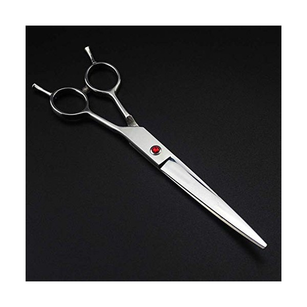 Ciseaux de barbier à cisaillement amincissants, ciseaux de coupe de cheveux pour salon de coiffure K 6inchCurvedScissors K