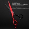 Kit de Coupe de Cheveux pour Gaucher Ciseaux de Coiffure Professionnels, Outils de Cheveux Ciseaux de Cheveux Ciseaux Droits 