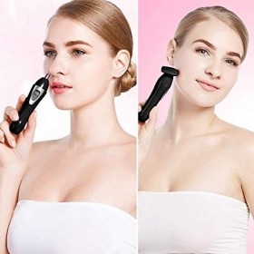 XIXIDIAN Tondeuse à Cheveux Oreille et Nez Tondeuse,USB Rechargeable Indolore Visage Tondeuse pour Hommes et Femmes, 4 en 1 é