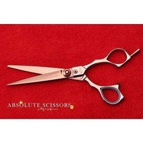 CISEAUX DE COIFFURE YASAKA M600 TAILLE 6 COBALT ATS 314 ECROU AJUSTABLE