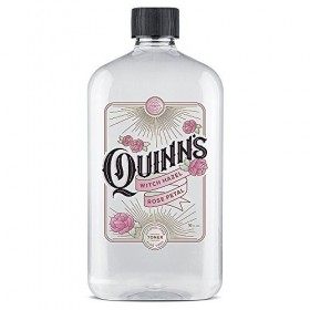 Quinns Rose Petal sans alcool et Aloe Vera Toner naturel Toner pour le visage et la peau - 16Oz