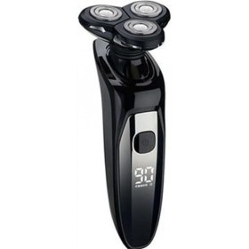 LEONYS Rasoirs électriques for Hommes Chauves, écran LCD Rasoir électrique étanche for Hommes Barbe sèche et Humide Rasoir él