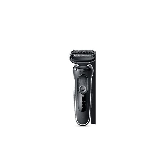 Rasoir électrique for les hommes, rasoir électrique avec coupe de précision, rechargeable, rasage double sec et humide coutea