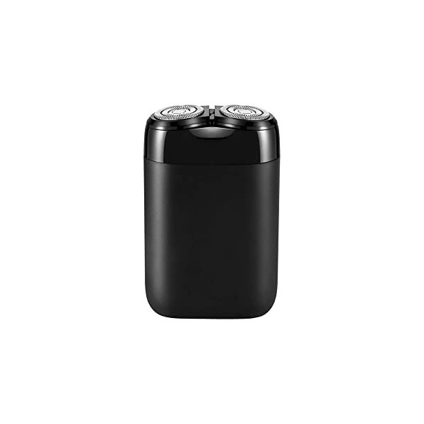 Rasoir léger, Double tête électrique, Rasoir for Hommes, Lavage Entier, Smart Rechargeable Portable, IPX 7 Imperméable, Le Co