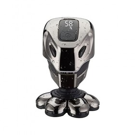 Rasoir électrique pour hommes, 7 têtes de coupe, rasoir électrique flottant, pour hommes, chauve, 7D, indépendamment électriq