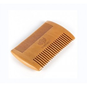 Peigne à barbe double face, robuste et confortable