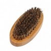 Brosse naturelle pour barbe, moustache et barbe