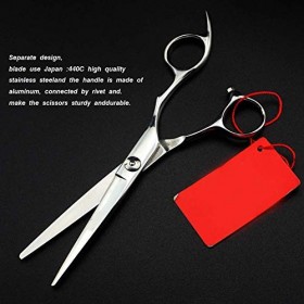 Ciseaux de Coiffeur pour Salon de Coiffure Ciseaux de Coiffeur Salon de Coiffure en Acier Inoxydable et Usage Domestique, Cis...