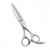 UA-55G Ciseaux de coiffure coulissants pour barbier.