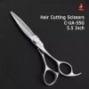 UA-55G Ciseaux de coiffure coulissants pour barbier.