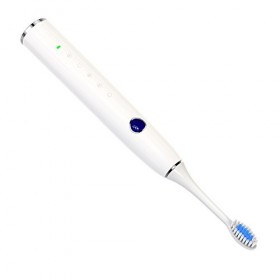 Bluelover Brosse À Dents Électrique À Ultrasons Imperméable À leau Ultrasonique Rechargeable Auto-Vibration Tête
