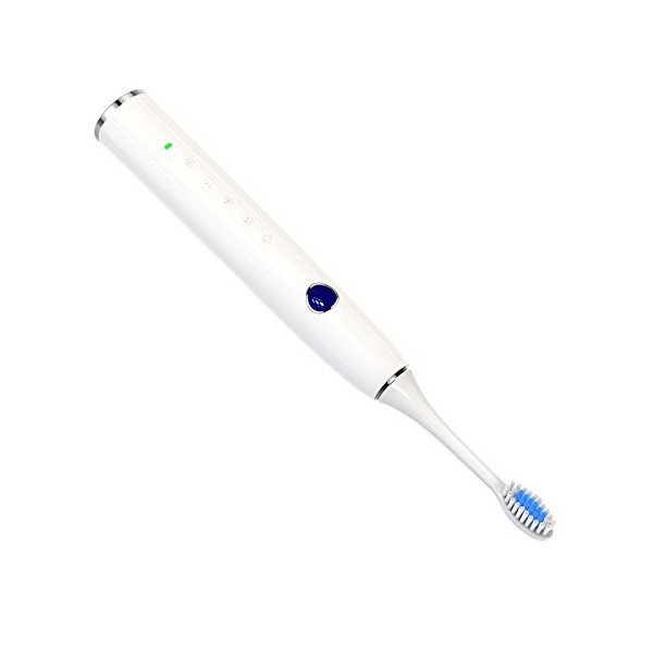 Bluelover Brosse À Dents Électrique À Ultrasons Imperméable À leau Ultrasonique Rechargeable Auto-Vibration Tête