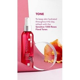 Andalou Naturals, Floral Toner, 1000 Roses, Sensitive, 6 fl oz 178 ml by Andalou Naturals