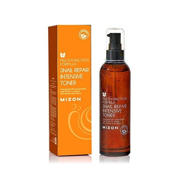 [Mizon] Tonifiant facial intensif à lextrait de bave descargot 100 ml Hydratant, Régénération intensive de la peau, Anti-